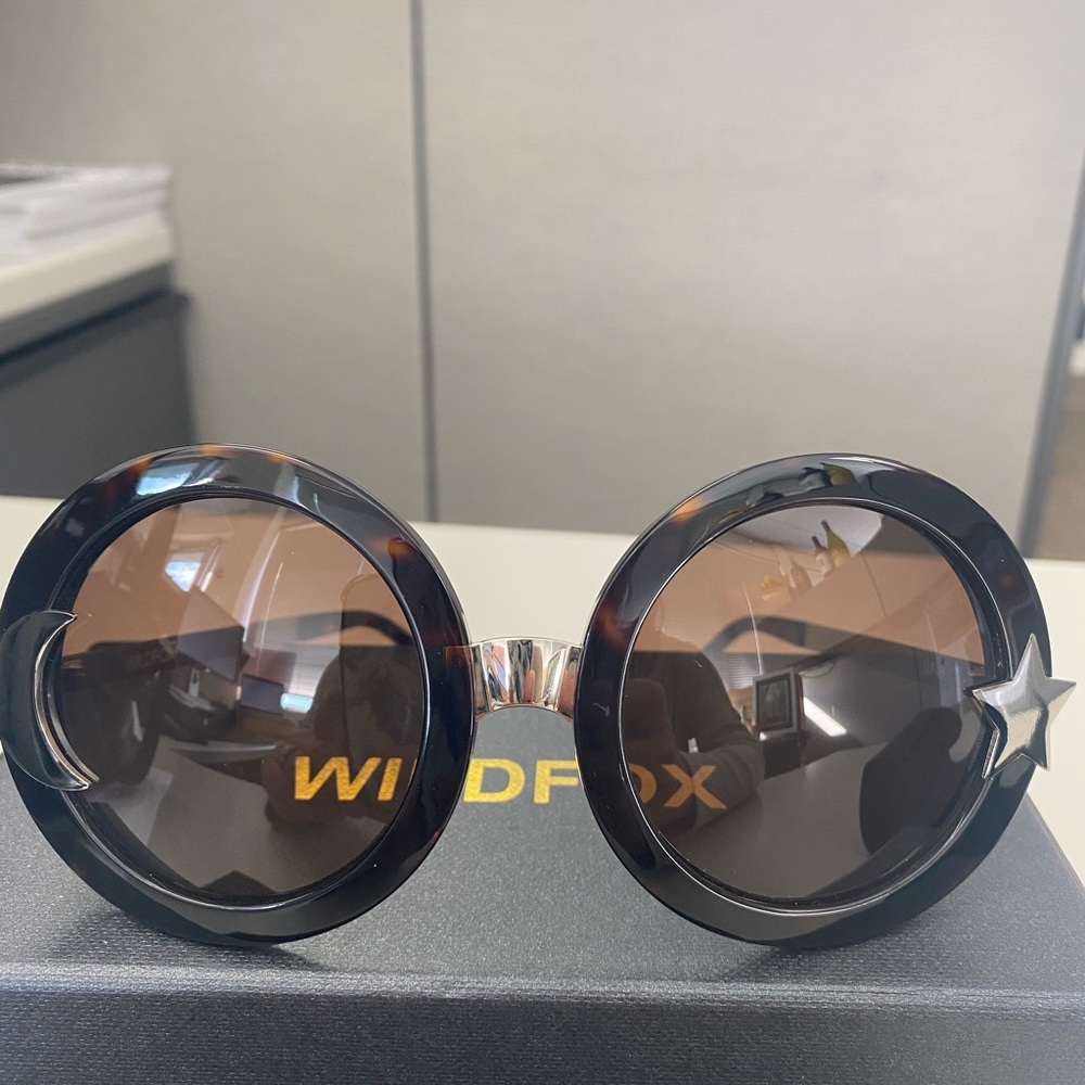 Wildfox Luna Sunglasses. Tortoiseshell. In great shape. Worn twice. See pics.